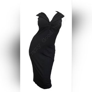 Shape FX Sleeveless Little Black Dress w/Built-in Shapewear Slimming